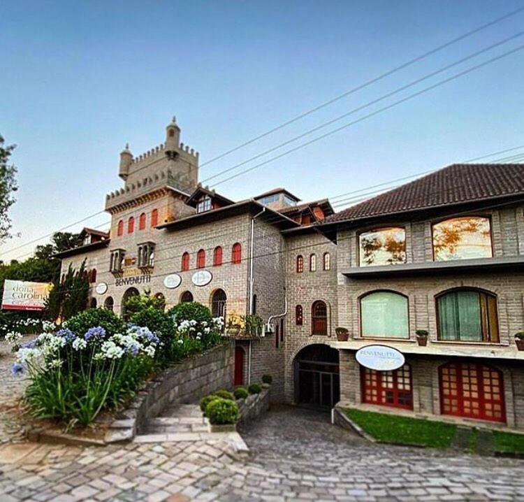Pousada Castello Benvenutti เบงโต กองซัลเวส ภายนอก รูปภาพ